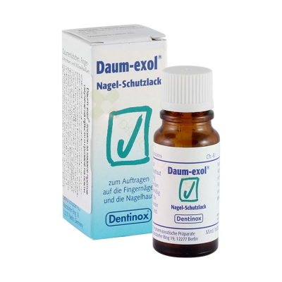 ДАУМ ЕКСОЛ ЛОСИОН 10 мл / DENTINOX DAUM -  EXOL NAGEL - SCHUTZLACK