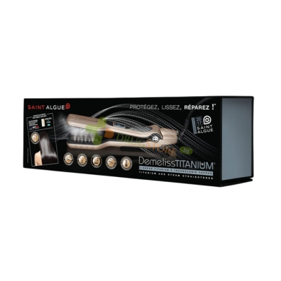 ДЕМЕЛИС ПРЕСА ЗА КОСА SAINT ALGUE TITANIUM / DEMELISS HAIR STRAIGHTENERS SAINT ALGUE TITANIUM