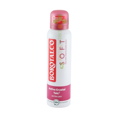 ДЕО СПРЕЙ СОФТ 150 мл / BOROTALCO SOFT ACTIVE CRYSTAL TALC DEO SPRAY