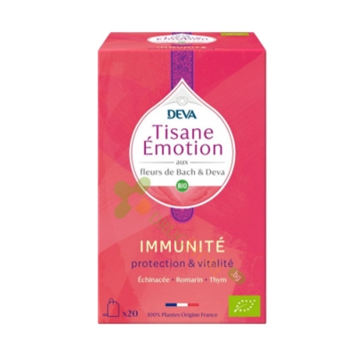 ДЕВА БИЛКОВ ЧАЙ ИМУНИТЕТ филтър 20 броя / DEVA HERBAL TEA IMMUNITY filter 
