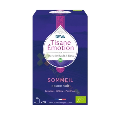 ДЕВА БИЛКОВ ЧАЙ ЗА СПОКОЕН СЪН филтър 20 броя / RUBELLA DEVA HERBAL TEA CALM SLEEP filter 