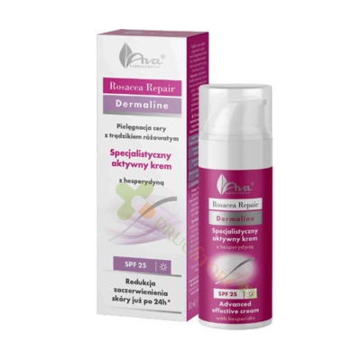 ДНЕВЕН КРЕМ С ХЕСПЕРИДИН SPF 25 50 мл / AVA ROSACEA REPAIR ADVANCED REPAIR WITH HESPERIDIN SPF 