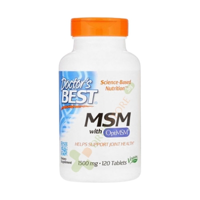 ДОКТОР'С БЕСТ МСМ таблетки 1500 мг 120 броя / DOCTOR'S BEST MSM