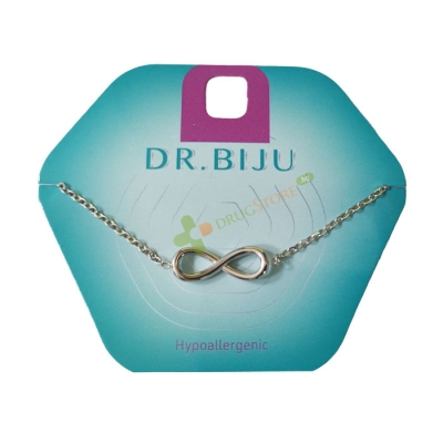 ДР. БИЖУ ГРИВНА INFINITY 18 мм WHITE BRONZE DBIN180B020 / DR. BIJU INFINITY 18 mm WHITE BRONZE