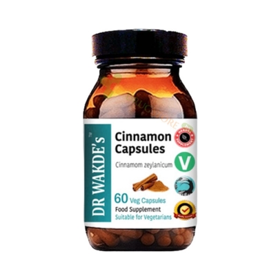 КАНЕЛА ЦЕЙЛОНСКА 450 мг капсули 60 броя / DR WAKDE'S CINNAMON