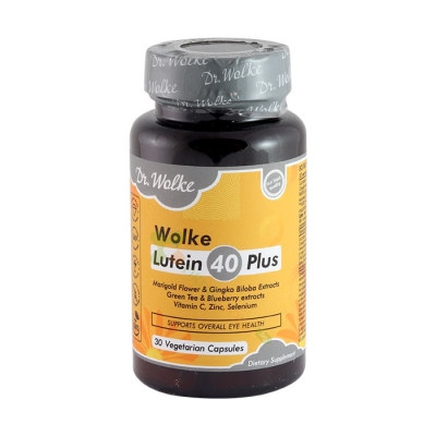 ЛУТЕИН 40 ПЛЮС капсули 30 броя / DR. WOLKE LUTEIN 40 PLUS