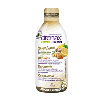 ДРЕНАКС ФОРТЕ ПЛЮС БЪБРЕЦИ И ОТДЕЛИТЕЛНА СИСТЕМА 750 мл / PALADIN PHARMA DRENAX FORTE PLUS GINGER AND LEMON