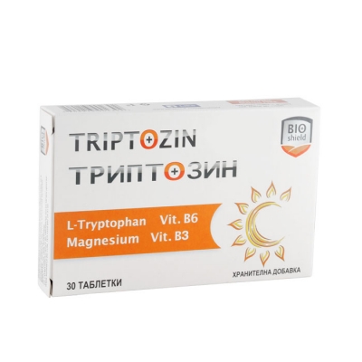 ТРИПТОЗИН таблетки 30 броя / BIOSHIELD TRIPTOZIN 