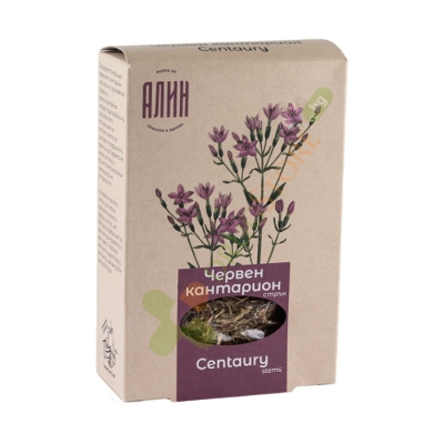 АЛИН ЧАЙ ЧЕРВЕН КАНТАРИОН СТРЪК 50 г / ALIN HERBA CENTAURII STEMS