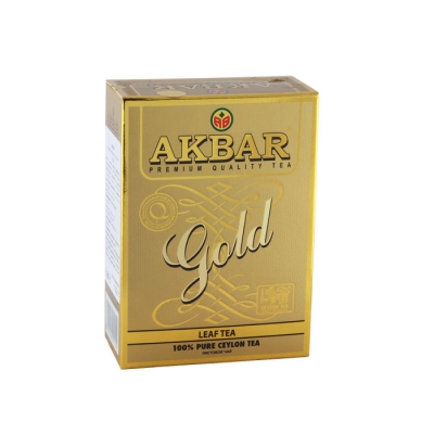 ЦЕЙЛОНСКИ ЧЕРЕН ЗЛАТЕН ЧАЙ ОТ ЛИСТА АКБАР 100 г / AKBAR CEYLON TEA LEAVES BLACK GOLD