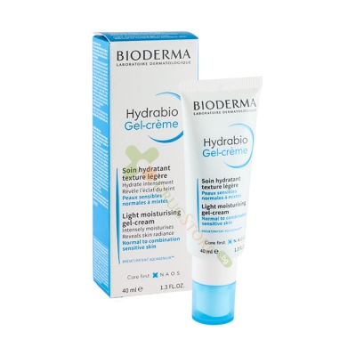 БИОДЕРМА ХИДРАБИО ГЕЛ-КРЕМ ЗА НОРМАЛНА КЪМ СМЕСЕНА КОЖА 40 мл / BIODERMA HYDRABIO GEL-CREME FOR NORMAL TO COMBINATION SKIN