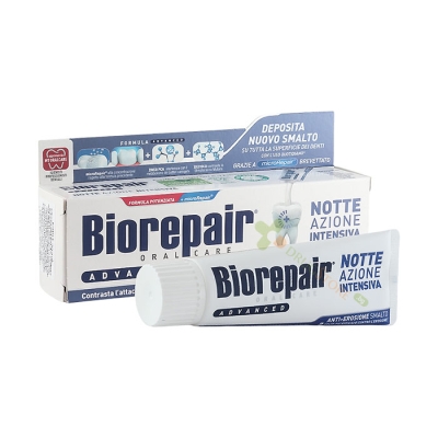 БИОРИПЕЪР ПАСТА ЗА ЗЪБИ ИНТЕНЗИВ НАЙТ 75 мл / BIOREPAIR INTENSIVE NIGHT REPAIR TOOTHPASTE