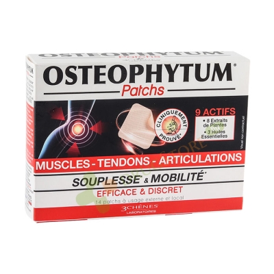 ОСТЕОФИТУМ пластири 14 броя / CHENES 3 OSTEOPHYTUM PATCHES