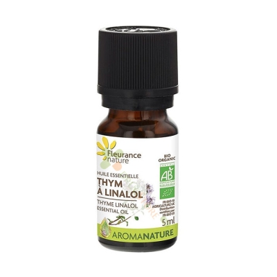 БИО EТЕРИЧНО МАСЛО ОТ МАЩЕРКА И ЛИНАЛОЛ 5 мл / FLEURANCE NATURE BIO THYME LINALOL ESSENTIAL OIL