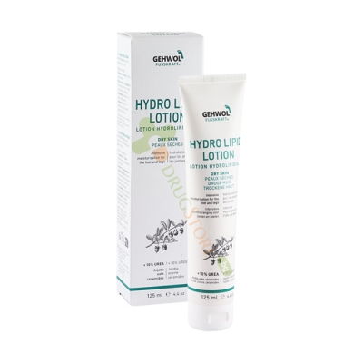 ГЕВОЛ FUSSKRAFT ХИДРОЛИПИД ЛОСИОН С УРЕЯ 125 мл / GEHWOL FUSSKRAFT HYDROLIPID LOTION WITH UREA