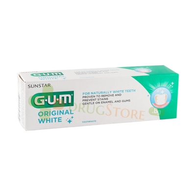ПАСТА ЗА ЗЪБИ ГЪМ ОРИДЖИНЪЛ УАЙТ 75 мл / GUM ORIGINAL WHITE TOOTHPASTE