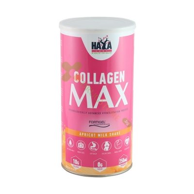 ХАЯ ЛАБС КОЛAГЕН МАКС С ВКУС НА КАЙСИЯ прах 395 г / HAYA LABS COLLAGEN MAX powder APRICOT 395 g