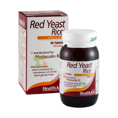 МАЯ ОТ ЧЕРВЕН ОРИЗ таблетки 90 броя/ HEALTH AID RED YEAST RICE