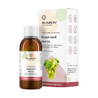 ИКАРОВ МАСЛО ОТ ГРОЗДОВИ СЕМЕНА 55 мл / IKAROV GRAPE SEED OIL