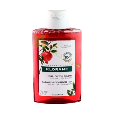 ШАМПОАН ЗА БОЯДИСАНА КОСА С НАР 200 мл. / KLORANE SHAMPOO WITH POMEGRANATE