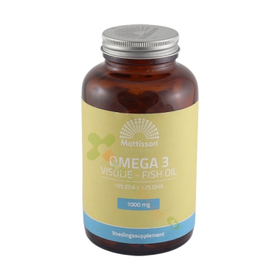 МАТИСЪН ОМЕГА 3 капсули 1000 мг 120 броя / MATTISSON HEALTHSTYLE OMEGA 3