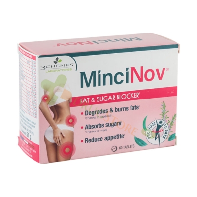 МИНСИНОВ ЗА СТРОЙНА ФИГУРА таблетки 60 броя / CHENES 3 MINCINOV INNOVATION - WEIGHTLOSS