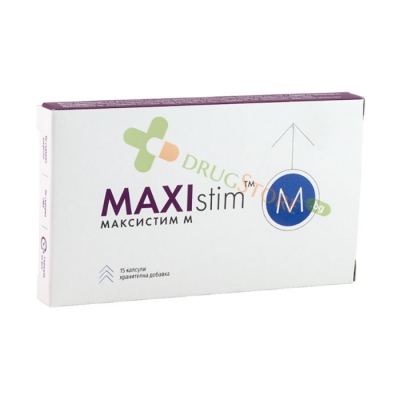 МАКСИСТИМ М капсули 15 броя / NATURPHARMA MAXISTIM M