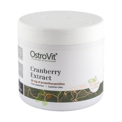 ОСТРОВИТ ЧЕРВЕНА БОРОВИНКА прах 100 г / OSTROVIT CRANBERRY EXTRACT powder