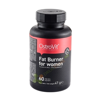 ОСТРОВИТ ФЕТ БЪРНЪР ЗА ЖЕНИ капсули 60 броя / OSTROVIT FAT BURNER WOMEN capsules 60