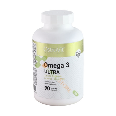 ОСТРОВИТ ОМЕГА 3 УЛТРА капсули 90 броя / OSTROVIT OMEGA 3 ULTRA