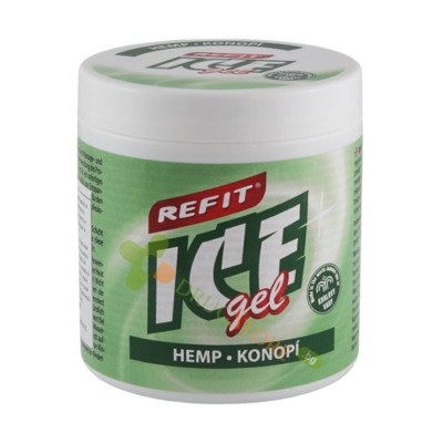АЙС МАСАЖЕН ГЕЛ С КАНАБИС РЕФИТ 230 мл / REFIT ICE GEL CANNABIS