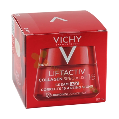 ВИШИ LIFTACTIV COLLAGEN SPECIALIST ДНЕВЕН КРЕМ С УСЪВЪРШЕНСТВАНО ДЕЙСТВИЕ ПРОТИВ БРЪЧКИ 50 мл / VICHY LIFTACTIV COLLAGEN SPECIALIST