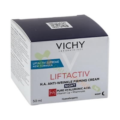 ВИШИ LIFTACTIVE SUPREME НОЩЕН КРЕМ ПРОТИВ БРЪЧКИ ЗА ВСЕКИ ТИП КОЖА 50 мл/ VICHY LIFTACTIVE SUPREME NIGHT ANTI-WRINKLE AND FIRMING CORRECTIVE CARE FOR ALL SKIN TYPES