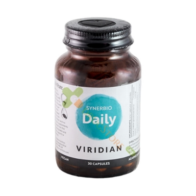 СИНБИОТИК ДЕЙЛИ капсули 30 броя / VIRIDIAN SYNBIOTIC DAILY