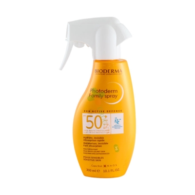 БИОДЕРМА ФОТОДЕРМ СЛЪНЦЕЗАЩИТЕН СПРЕЙ SPF50+ 300 мл / BIODERMA PHOTODERM SPRAY SPF50+