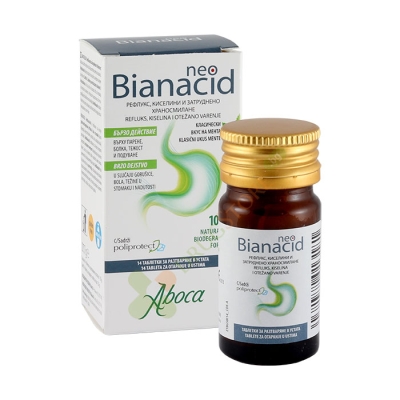АБОКА НЕОБИАНАЦИД таблeтки 14 броя / ABOCA NEOBIANACID