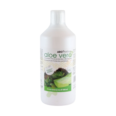 АБОФАРМА АЛОЕ ВЕРА СОК 1 литър / ABOPHARMA ALOE VERA