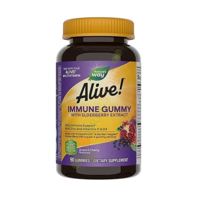 АЛАЙВ ИМУННА ЗАЩИТА желирани таблетки 90 броя / NATURE'S WAY ALIVE! IMMUNE