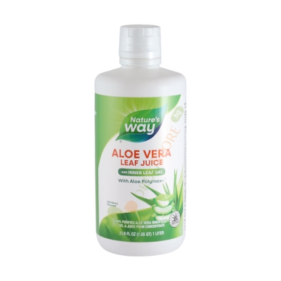 АЛОЕ ВЕРА ГЕЛ И СОК 60% 1 л / NATURE'S WAY ALOE VERA GEL & JUICE 60%