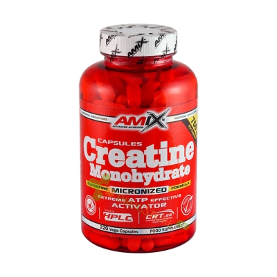 АМИКС КРЕАТИН МОНОХИДРАТ капсули 750 мг. 220 броя / AMIX CREATINE MONOHYDRATE