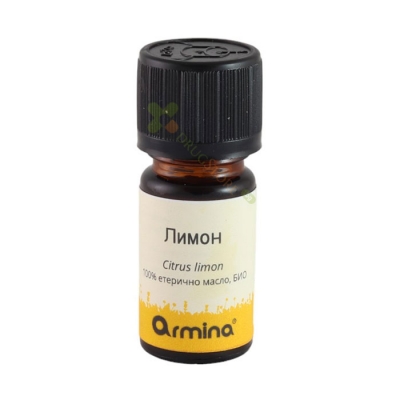 АРМИНА БИО ЕТЕРИЧНО МАСЛО ОТ ЛИМОН 5 мл / ARMINA BIO ESSENTIAL LEMON OIL