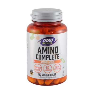 НАУ ФУДС АМИНО КЪМПЛИЙТ капсули 120 броя / NOW FOODS AMINO COMPLETE