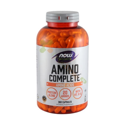 НАУ ФУДС АМИНО КЪМПЛИЙТ капсули 360 броя / NOW FOODS AMINO COMPLETE