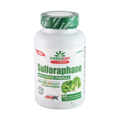 АМИКС ГРИЙН ДЕЙ СУЛФОРАФАН капсули 90 броя / AMIX GREEN DAY SULFORAPHANE capsules 90