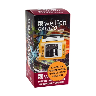 АПАРАТ ЗА КРЪВНА ЗАХАР WELLION GALILIO GLU/KET / WELLION GALILEO GLU/KET