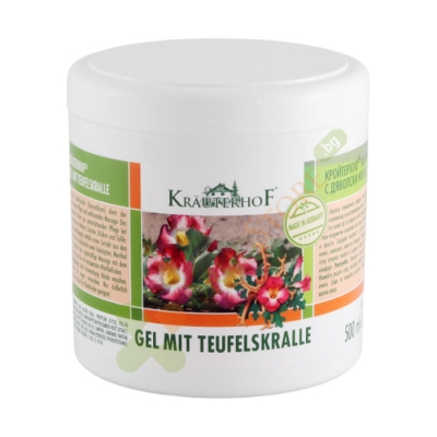 АСАМ КРОЙТЕРХОФ ГЕЛ ДЯВОЛСКИ НОКЪТ С ЕВКАЛИПТ 500 мл / ASAM KRAUTERHOF GEL MIT TEUFELSKRALLE