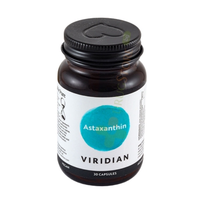 АСТАКСАНТИН капсули 30 броя / VIRIDIAN ASTAXANTHIN