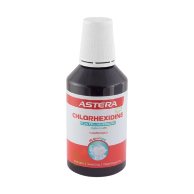 ВОДА ЗА УСТА АСТЕРА CHLORHEXIDINE 300 мл / AROMA ASTERA CHLORHEXIDINE MOUTHWASH