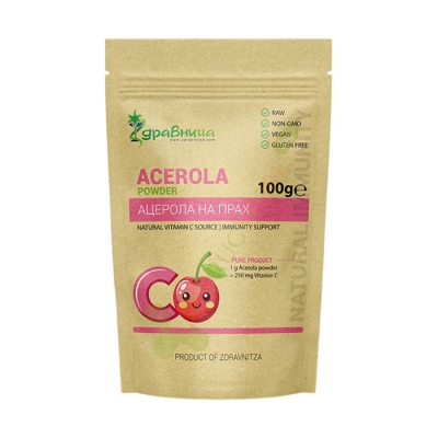 ЗДРАВНИЦА АЦЕРОЛА прах 100 г / ZDRAVNITSA ACEROLA