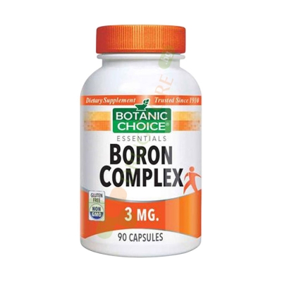 БОТАНИК ЧОЙС БОР КОМПЛЕКС капсули 3 мг 90 броя / BOTANIC CHOICE BORON COMPLEX
